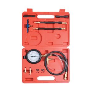 کيت تست فشار بنزين انژکتور با سوپاپ اطمینان PSI 0-100